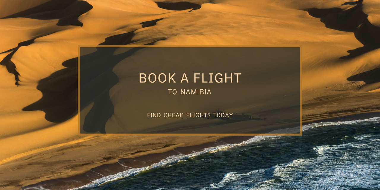 Book a flight to Namibia